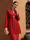 BAJU KEBAYA SHEREEN (CRIMSON RED)
